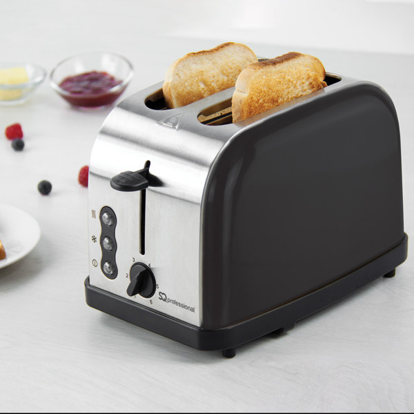 SQProfessionalLtd SQ Professional Gems 2 slice Toaster with Removable